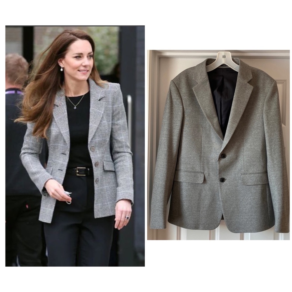 NWT Gray Zara Blazer, Kate Middleton Fave 😍